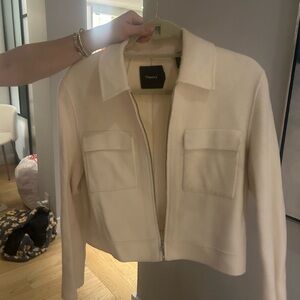 Theory cream jacket
